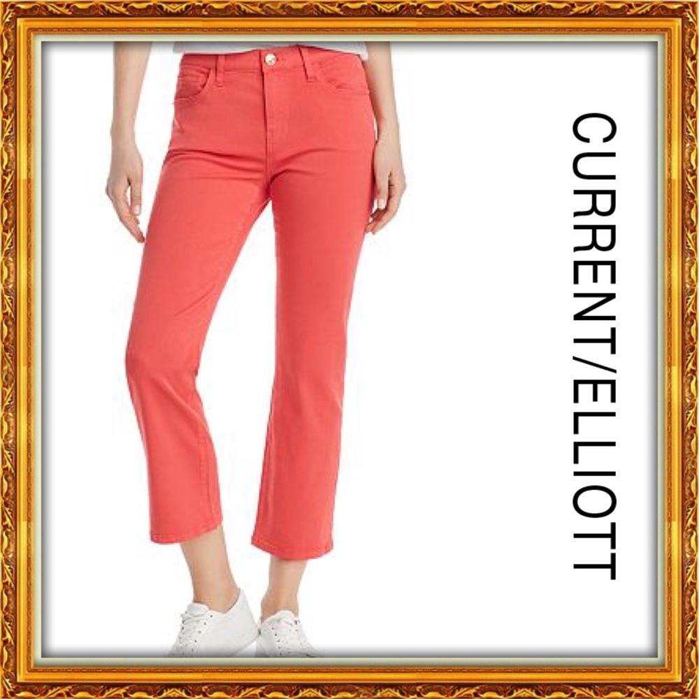 NWT | Current/Elliot Kick Flare Cropped Jeans!!!